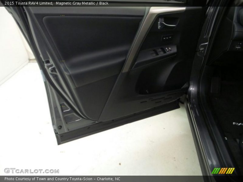 Magnetic Gray Metallic / Black 2015 Toyota RAV4 Limited