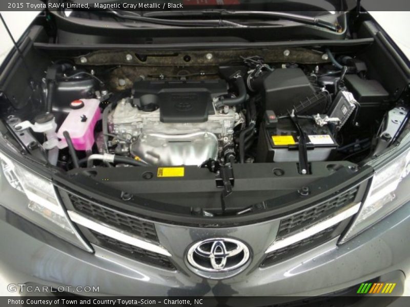 Magnetic Gray Metallic / Black 2015 Toyota RAV4 Limited