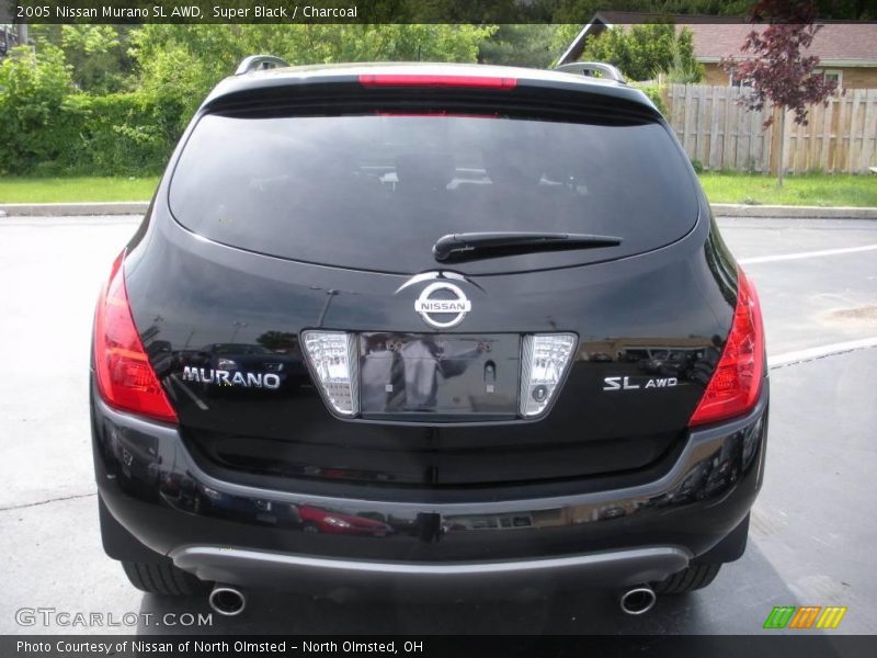 Super Black / Charcoal 2005 Nissan Murano SL AWD