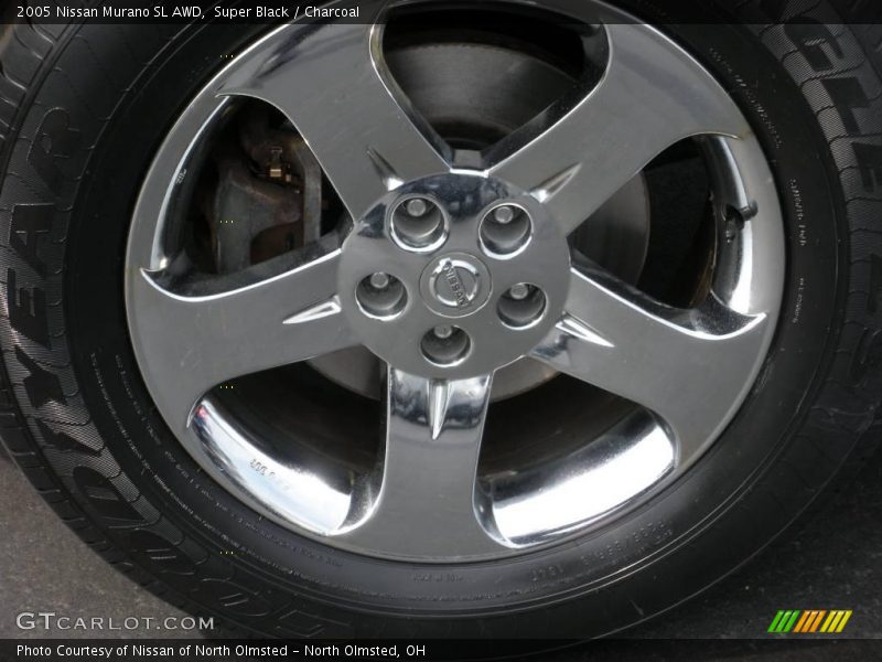 Super Black / Charcoal 2005 Nissan Murano SL AWD