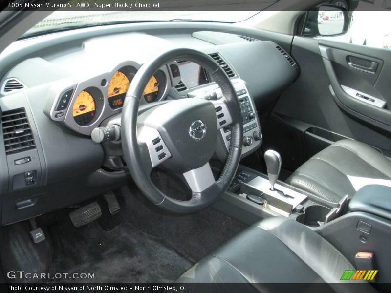 Super Black / Charcoal 2005 Nissan Murano SL AWD