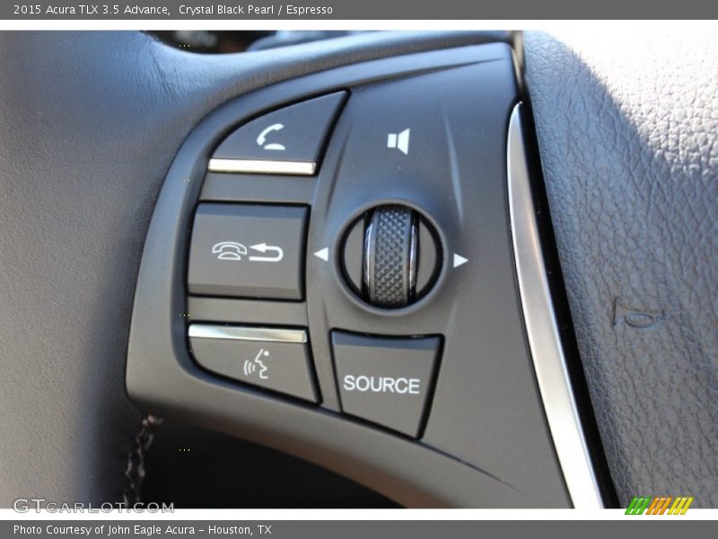 Crystal Black Pearl / Espresso 2015 Acura TLX 3.5 Advance