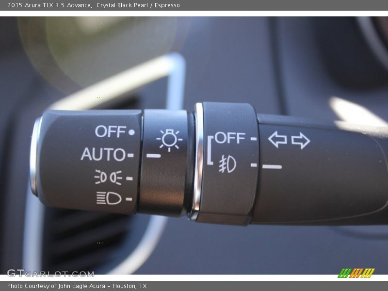 Crystal Black Pearl / Espresso 2015 Acura TLX 3.5 Advance