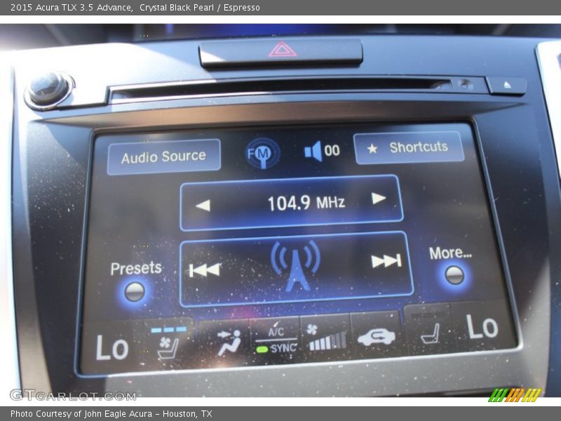 Crystal Black Pearl / Espresso 2015 Acura TLX 3.5 Advance