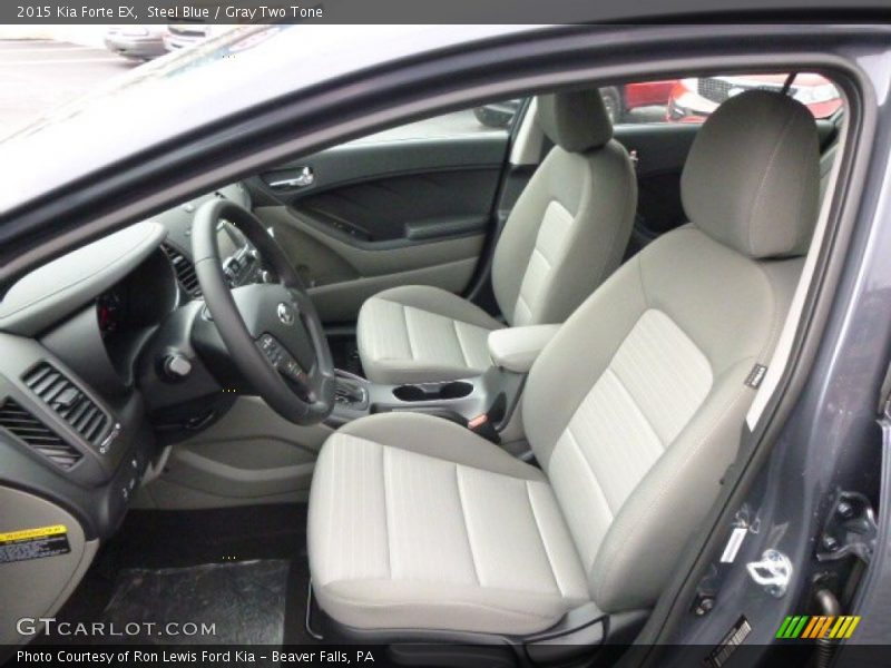 Front Seat of 2015 Forte EX