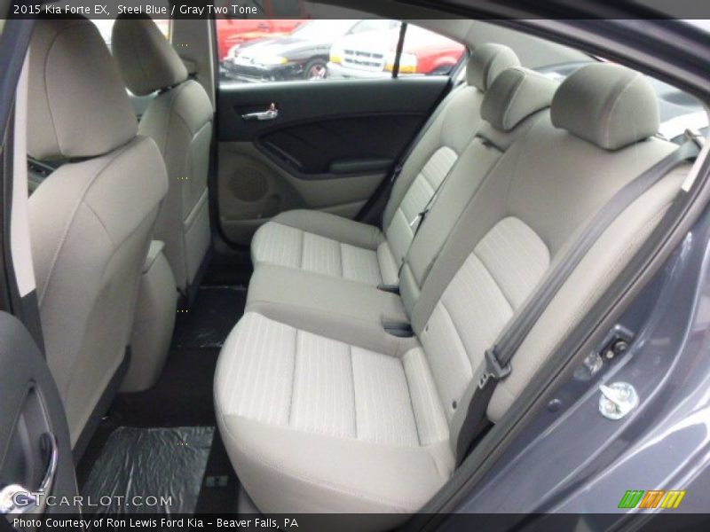 Rear Seat of 2015 Forte EX