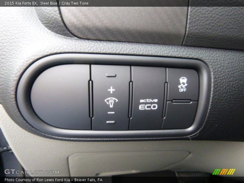 Steel Blue / Gray Two Tone 2015 Kia Forte EX