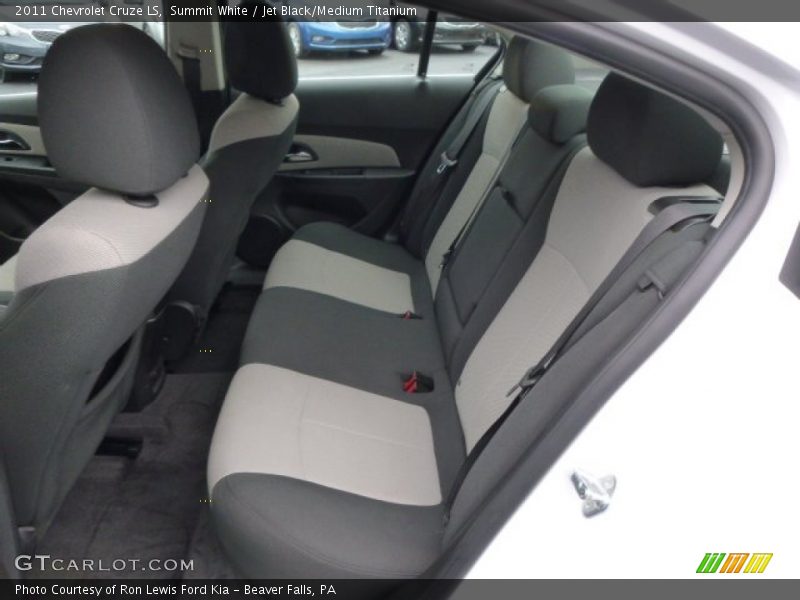 Summit White / Jet Black/Medium Titanium 2011 Chevrolet Cruze LS