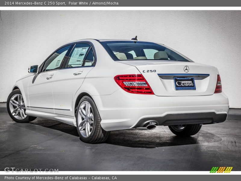 Polar White / Almond/Mocha 2014 Mercedes-Benz C 250 Sport