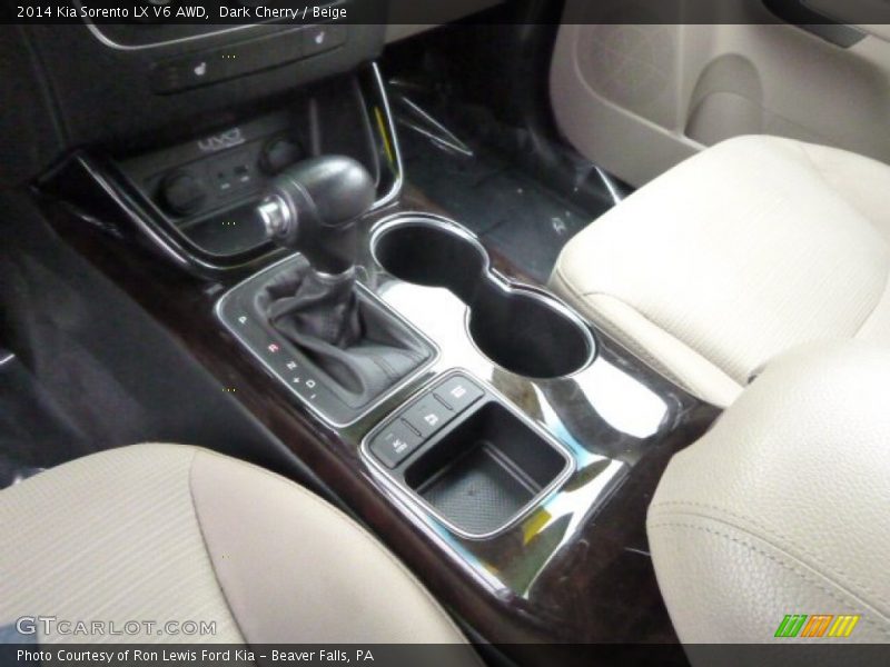 2014 Sorento LX V6 AWD 6 Speed Sportmatic Automatic Shifter