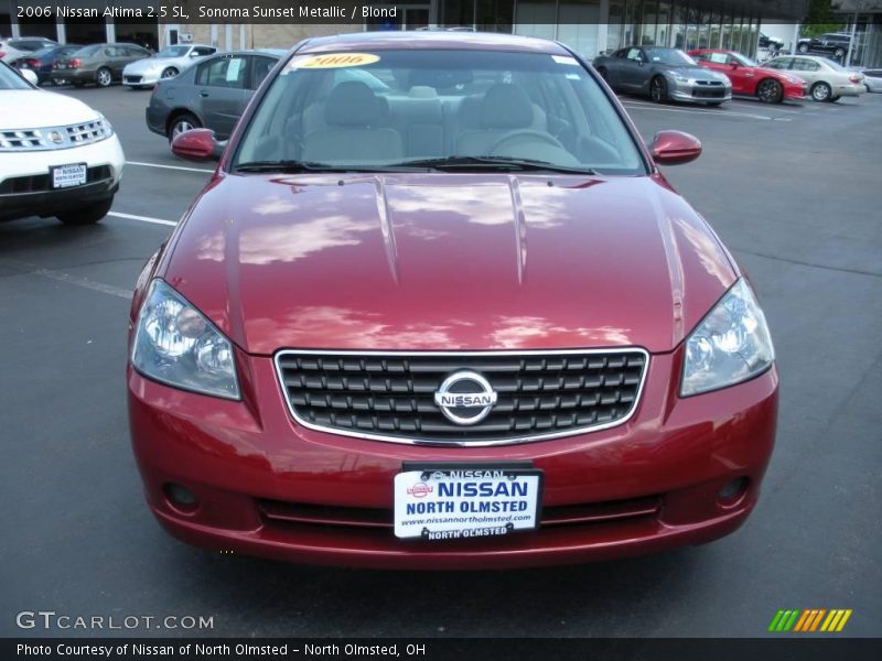 Sonoma Sunset Metallic / Blond 2006 Nissan Altima 2.5 SL