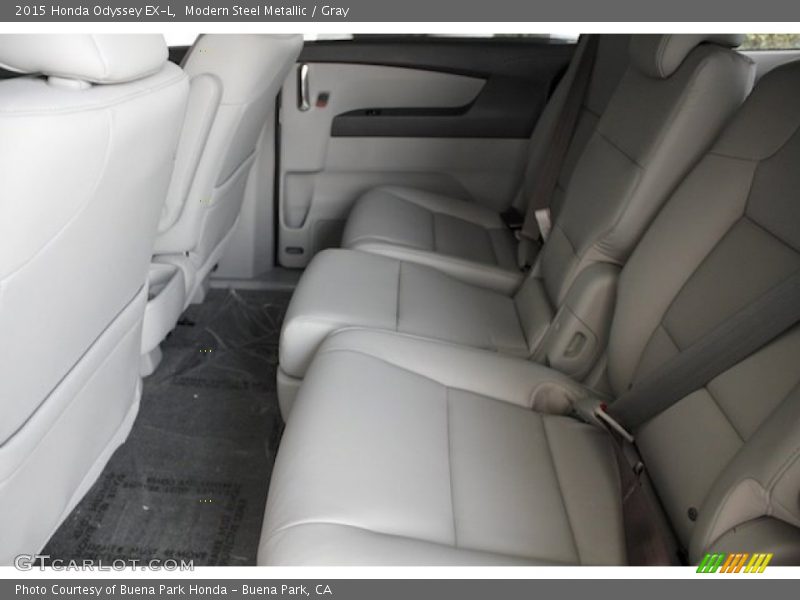 Modern Steel Metallic / Gray 2015 Honda Odyssey EX-L