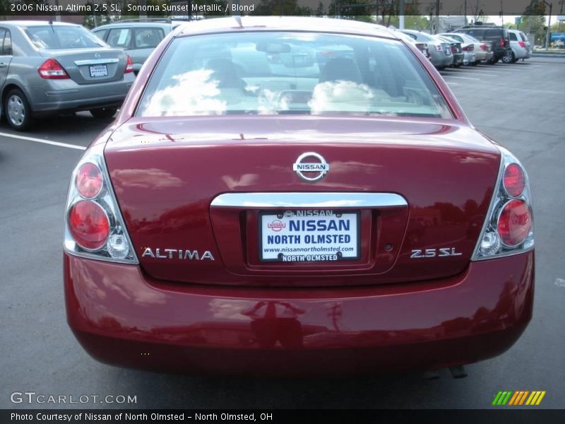 Sonoma Sunset Metallic / Blond 2006 Nissan Altima 2.5 SL