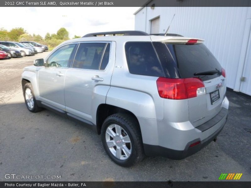 Quicksilver Metallic / Jet Black 2012 GMC Terrain SLE AWD