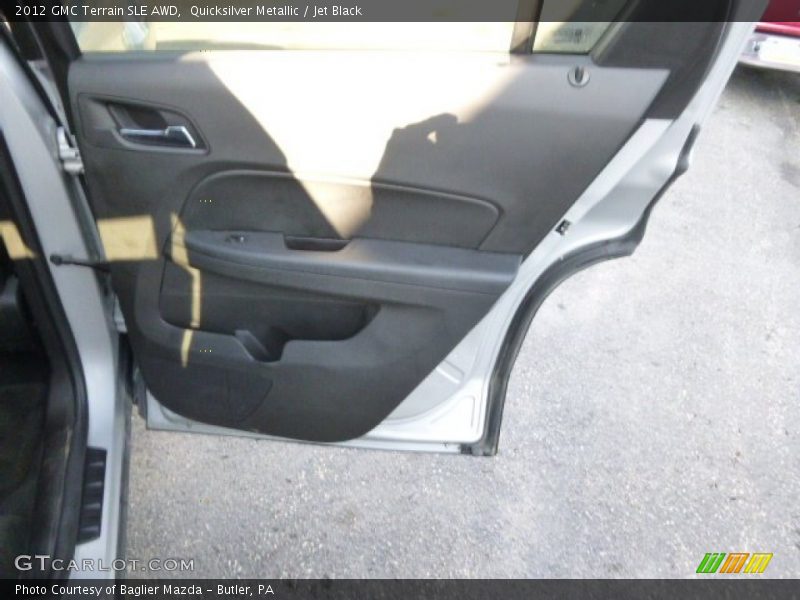 Quicksilver Metallic / Jet Black 2012 GMC Terrain SLE AWD