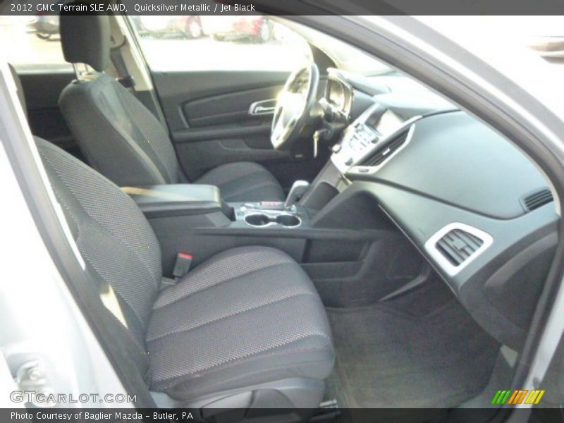 Quicksilver Metallic / Jet Black 2012 GMC Terrain SLE AWD