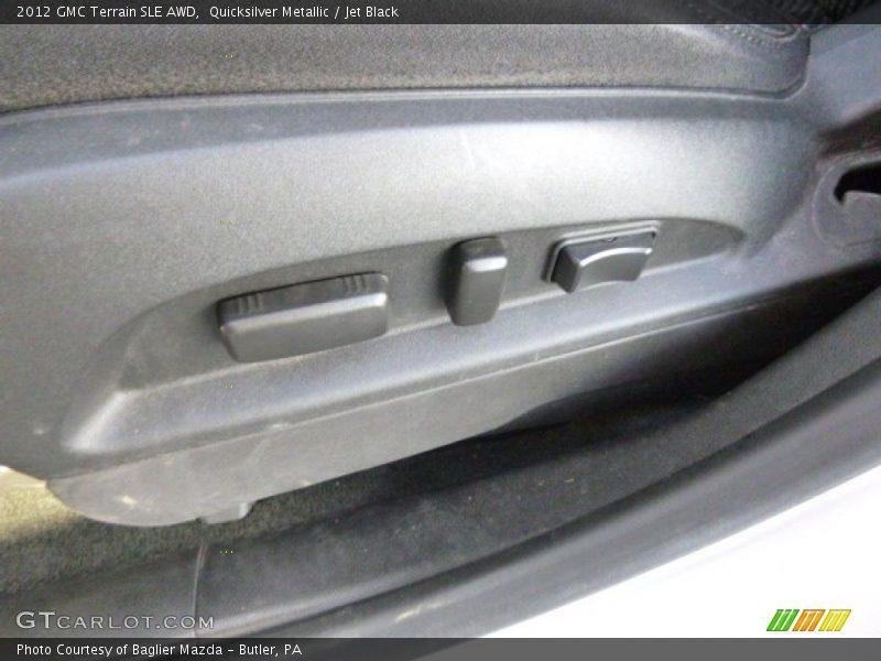 Quicksilver Metallic / Jet Black 2012 GMC Terrain SLE AWD