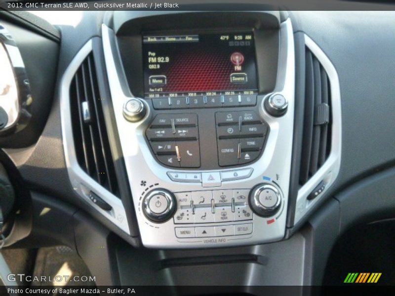 Quicksilver Metallic / Jet Black 2012 GMC Terrain SLE AWD