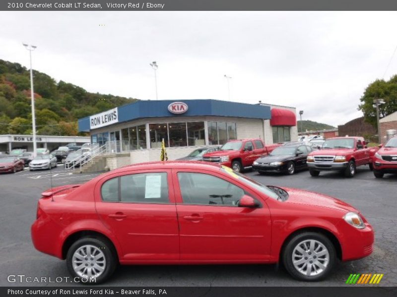 Victory Red / Ebony 2010 Chevrolet Cobalt LT Sedan