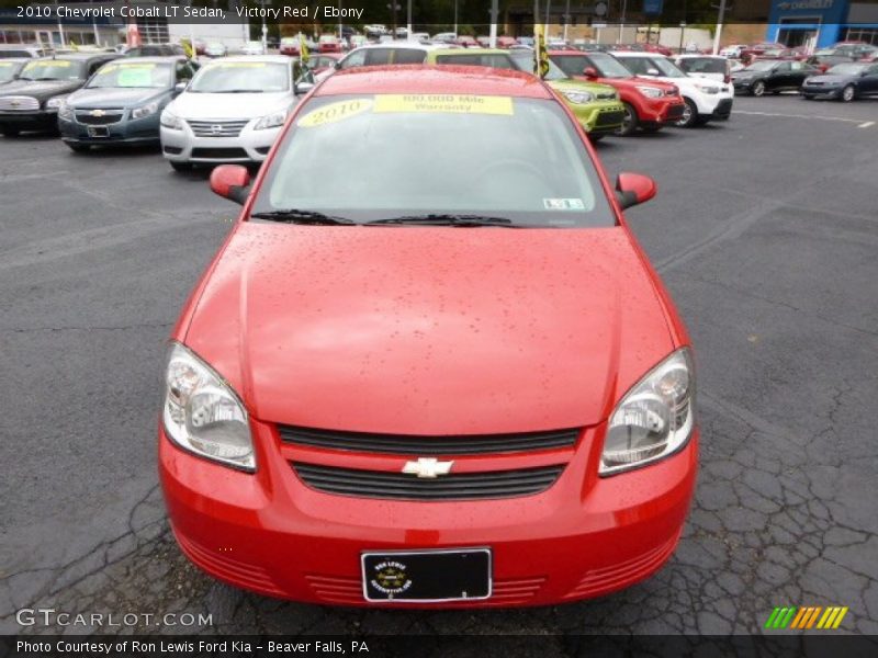 Victory Red / Ebony 2010 Chevrolet Cobalt LT Sedan