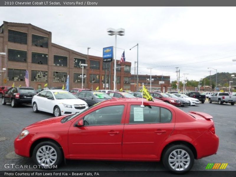 Victory Red / Ebony 2010 Chevrolet Cobalt LT Sedan