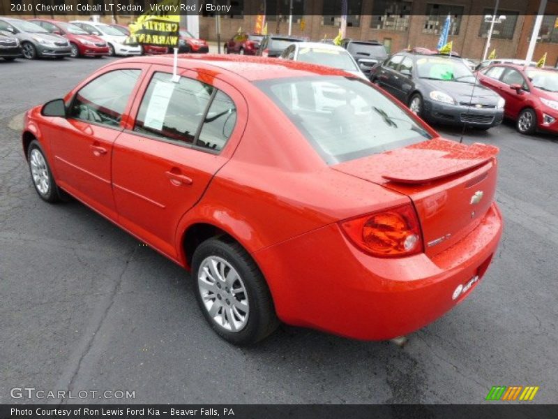 Victory Red / Ebony 2010 Chevrolet Cobalt LT Sedan