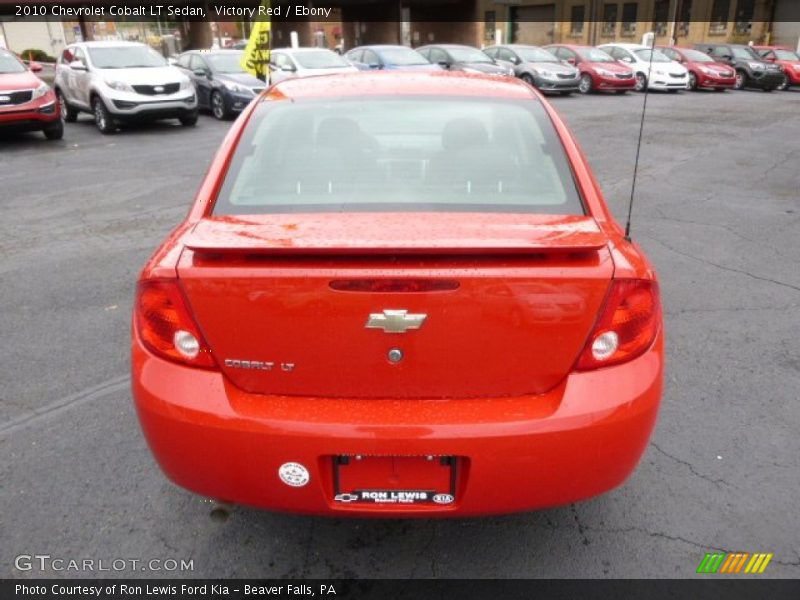 Victory Red / Ebony 2010 Chevrolet Cobalt LT Sedan