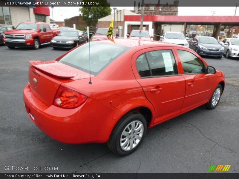 Victory Red / Ebony 2010 Chevrolet Cobalt LT Sedan