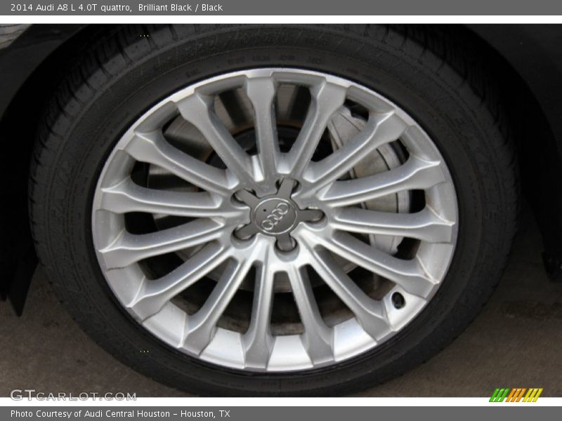 Brilliant Black / Black 2014 Audi A8 L 4.0T quattro