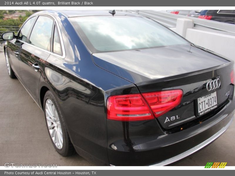 Brilliant Black / Black 2014 Audi A8 L 4.0T quattro