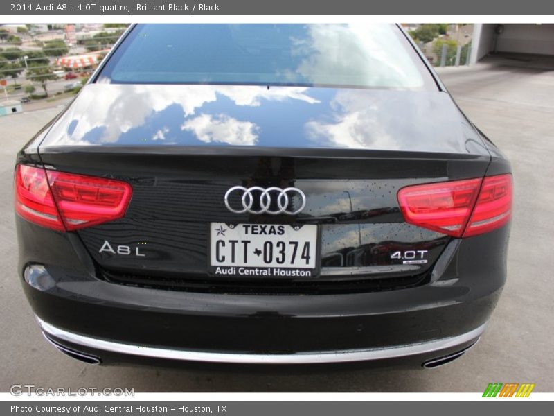 Brilliant Black / Black 2014 Audi A8 L 4.0T quattro