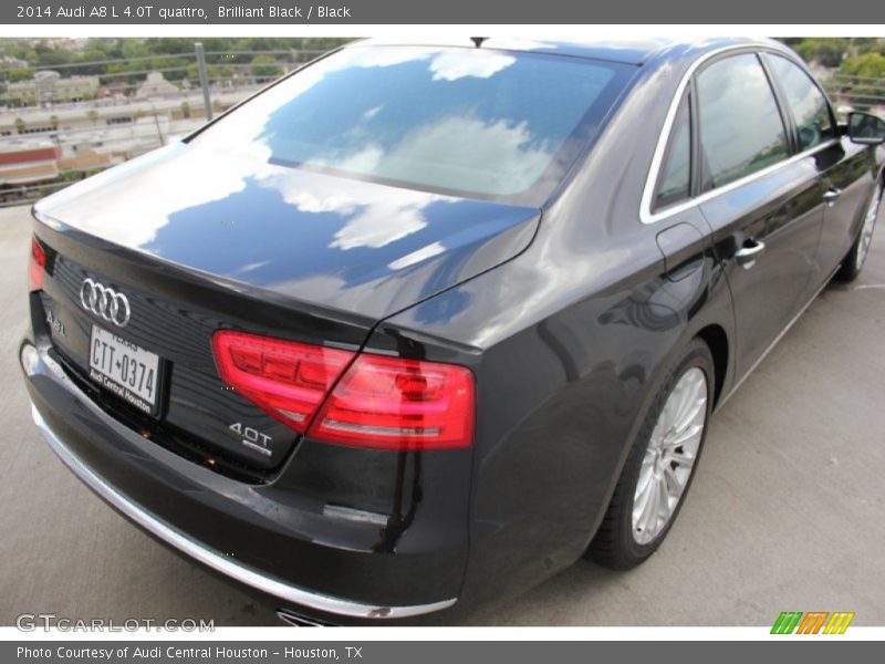 Brilliant Black / Black 2014 Audi A8 L 4.0T quattro