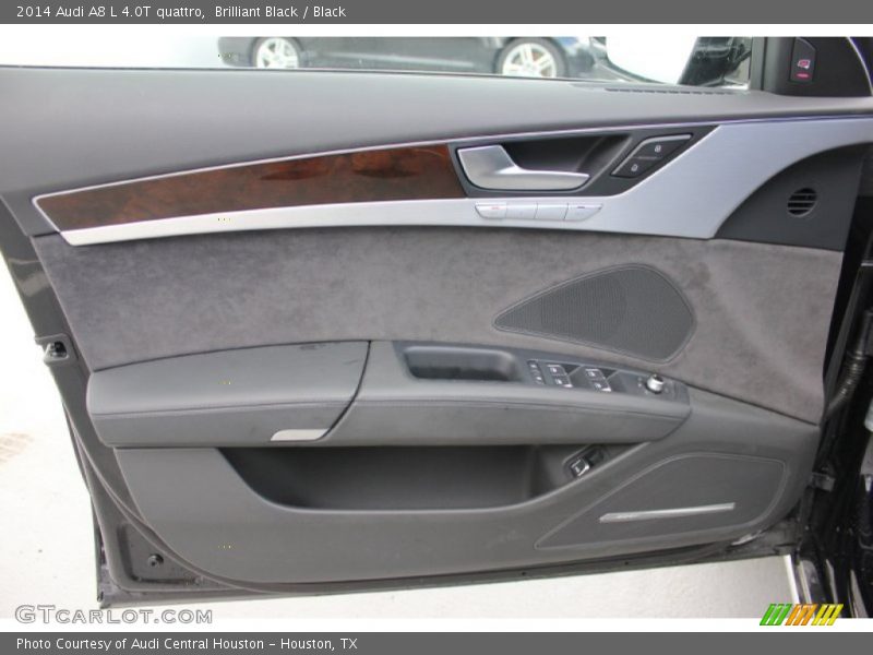 Brilliant Black / Black 2014 Audi A8 L 4.0T quattro