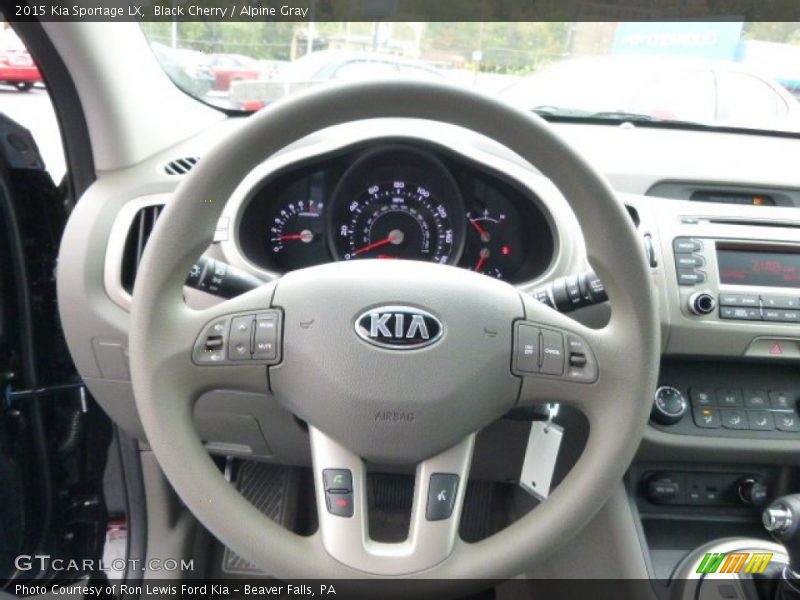  2015 Sportage LX Steering Wheel