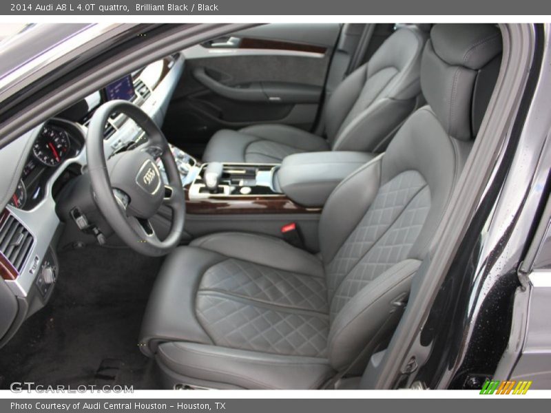 Brilliant Black / Black 2014 Audi A8 L 4.0T quattro