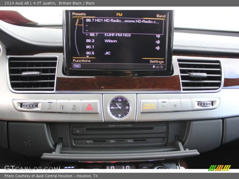Brilliant Black / Black 2014 Audi A8 L 4.0T quattro