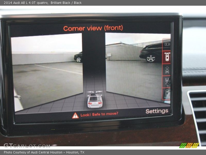 Brilliant Black / Black 2014 Audi A8 L 4.0T quattro