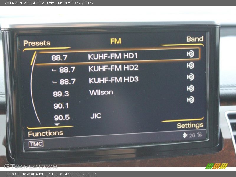 Brilliant Black / Black 2014 Audi A8 L 4.0T quattro