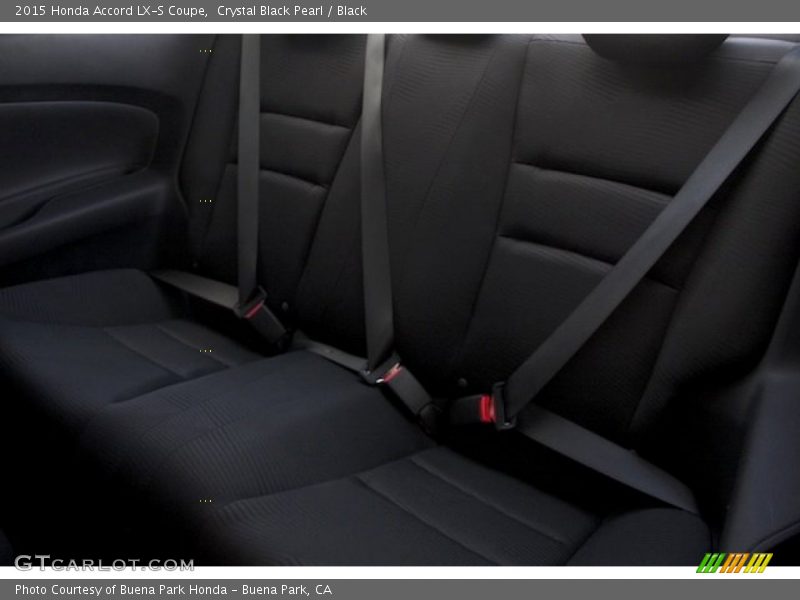 Crystal Black Pearl / Black 2015 Honda Accord LX-S Coupe