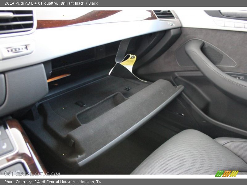 Brilliant Black / Black 2014 Audi A8 L 4.0T quattro