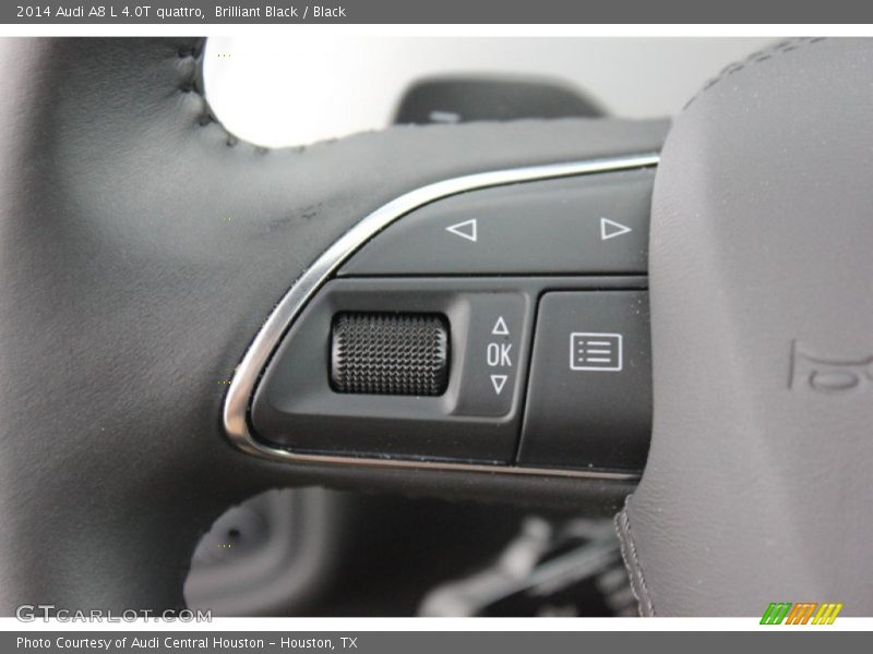 Brilliant Black / Black 2014 Audi A8 L 4.0T quattro