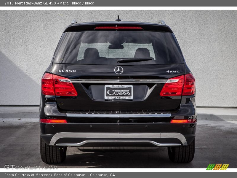 Black / Black 2015 Mercedes-Benz GL 450 4Matic