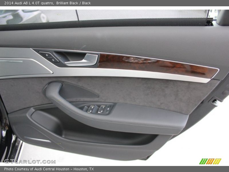 Brilliant Black / Black 2014 Audi A8 L 4.0T quattro