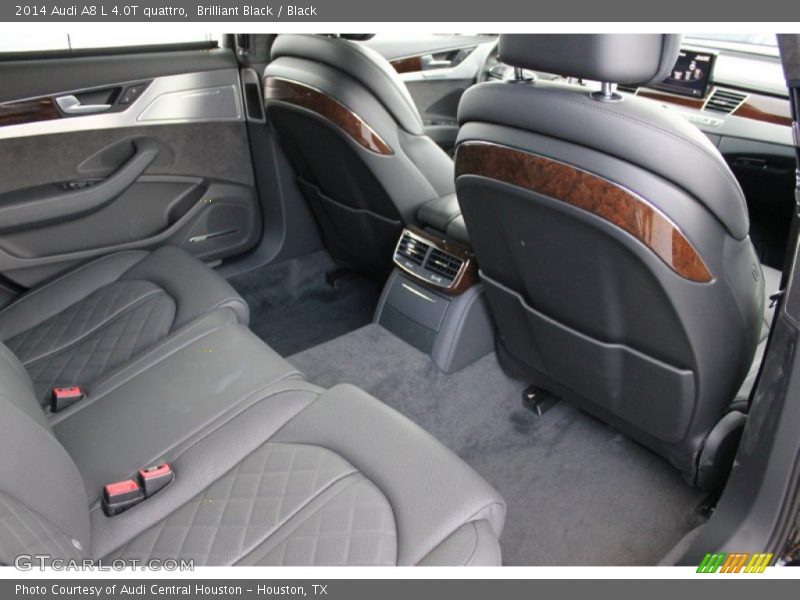 Brilliant Black / Black 2014 Audi A8 L 4.0T quattro