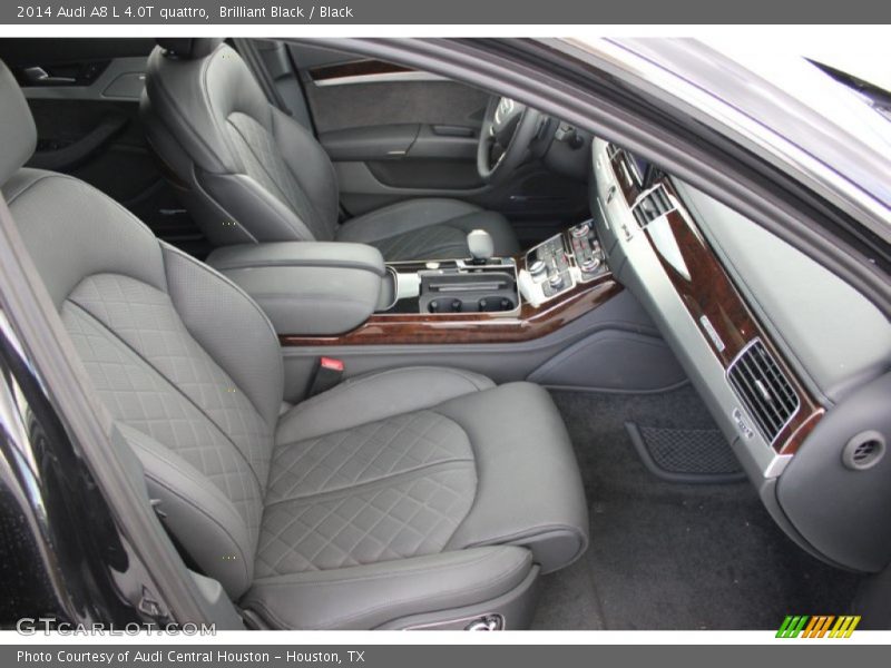 Brilliant Black / Black 2014 Audi A8 L 4.0T quattro