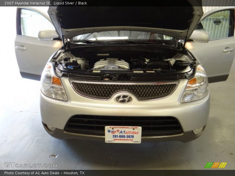 Liquid Silver / Black 2007 Hyundai Veracruz SE