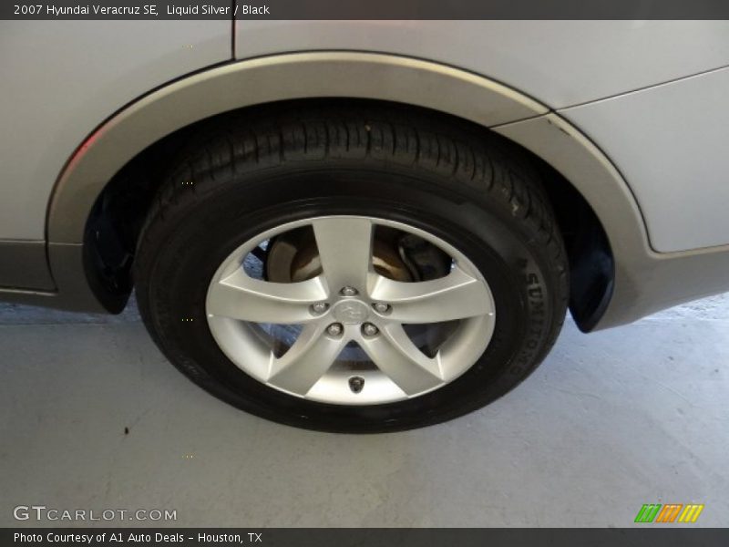 Liquid Silver / Black 2007 Hyundai Veracruz SE