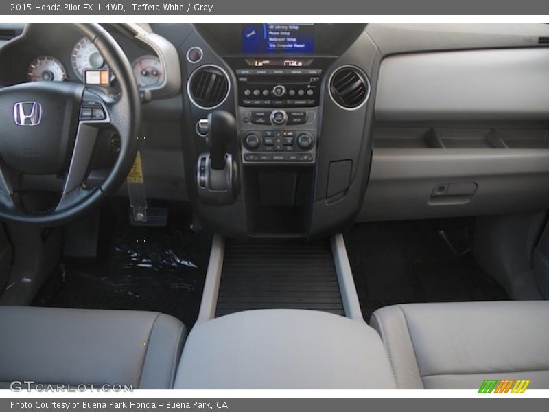 Taffeta White / Gray 2015 Honda Pilot EX-L 4WD