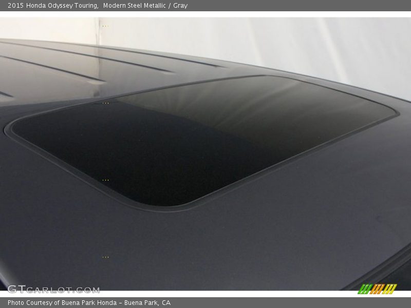 Modern Steel Metallic / Gray 2015 Honda Odyssey Touring