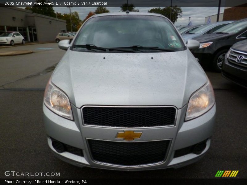 Cosmic Silver / Charcoal 2009 Chevrolet Aveo Aveo5 LT